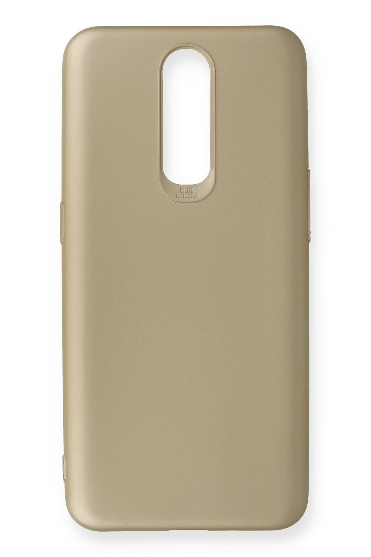 Oppo RX17 Pro Kılıf First Silikon - Gold Oppo RX17 Pro Kılıf First Silikon - Gold