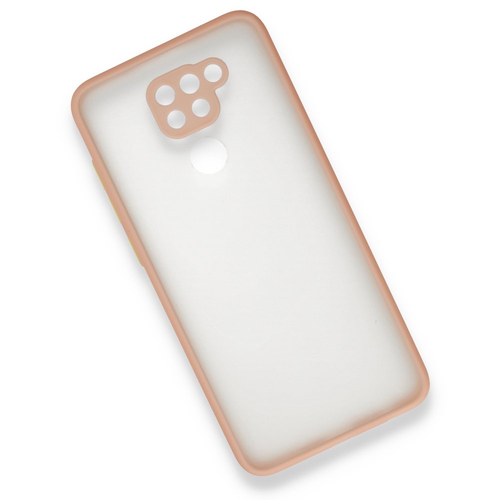 Redmi Note 9 Kılıf Montreal Silikon Kapak - Pembe