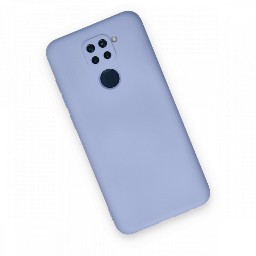 Redmi Note 9 Kılıf Nano içi Kadife Silikon - Lila
