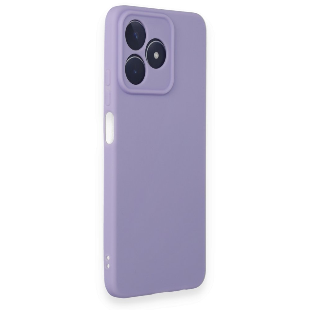 Realme C53 Kılıf First Silikon - Lila Realme C53 Kılıf First Silikon - Lila