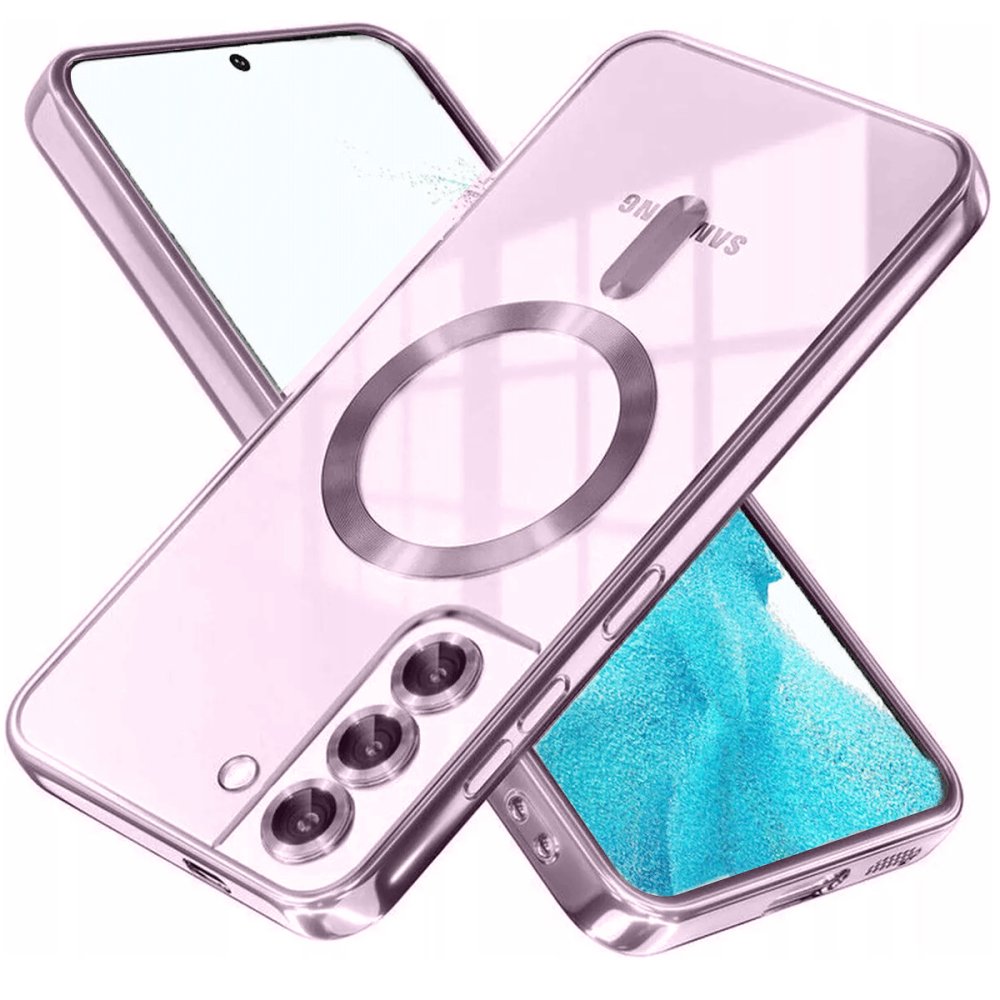  Samsung Galaxy S22 Kılıf Kross Magneticsafe Kapak - Mor