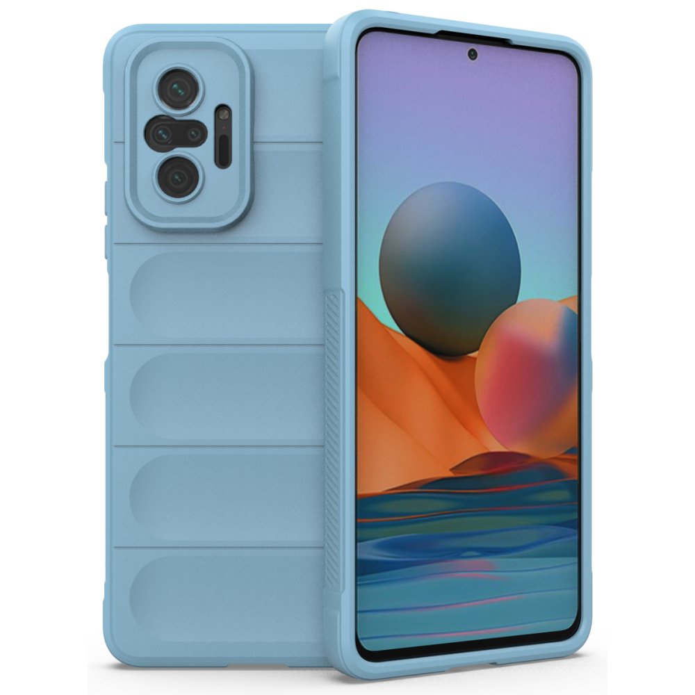 Redmi Note 10 Pro Kılıf Optimum Silikon - Sky Blue