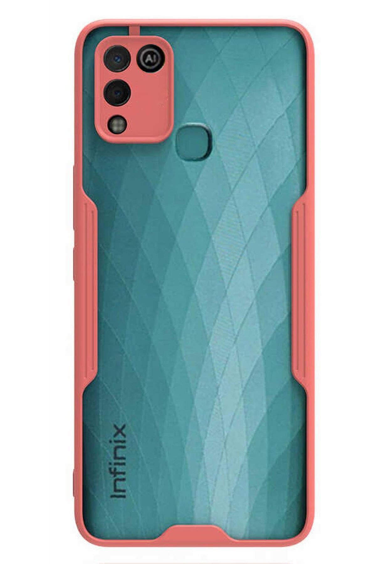  İnfinix Hot 11 Play Kılıf Platin Silikon - Pembe