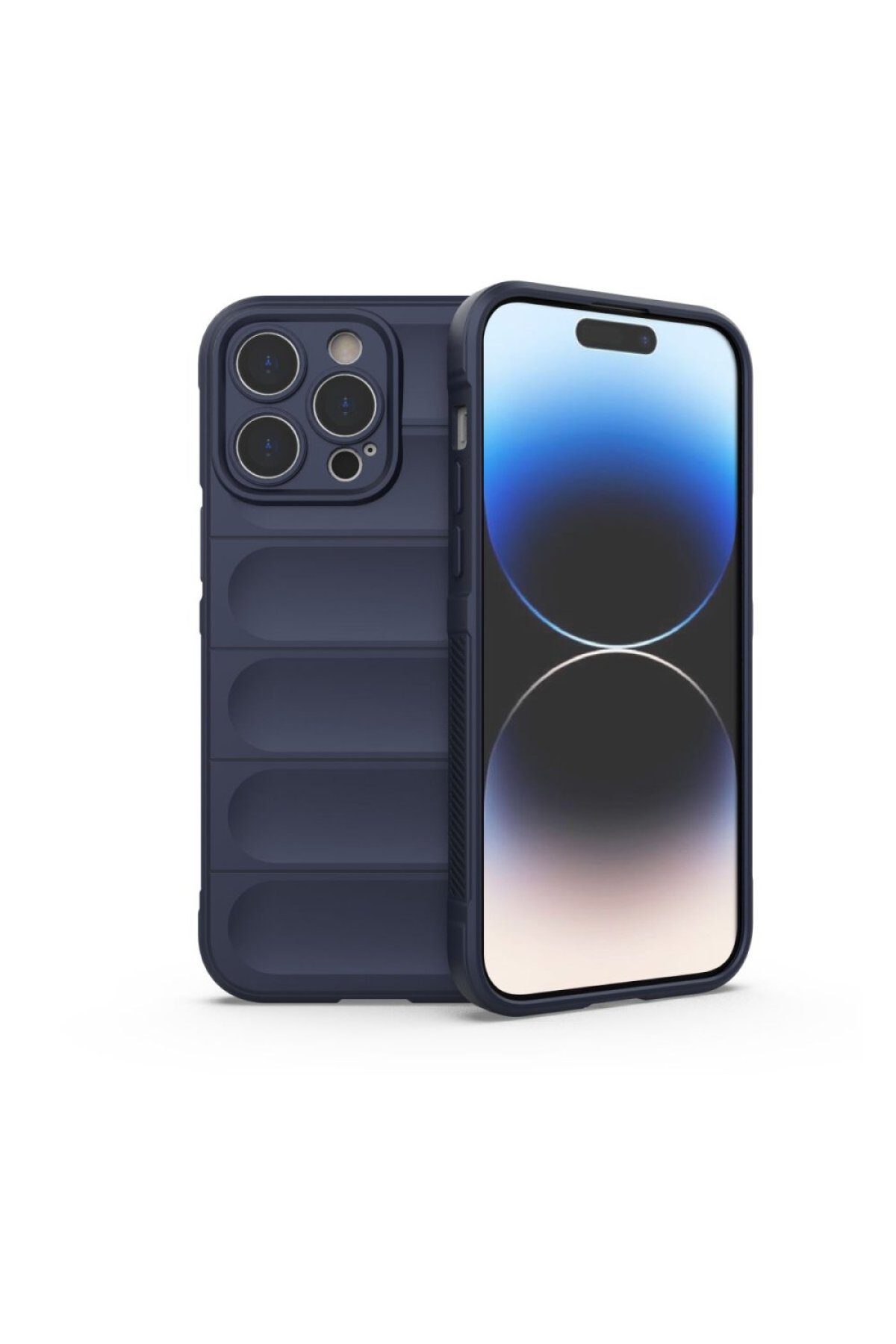 iPhone 16 Pro Kılıf Optimum Silikon - Lacivert