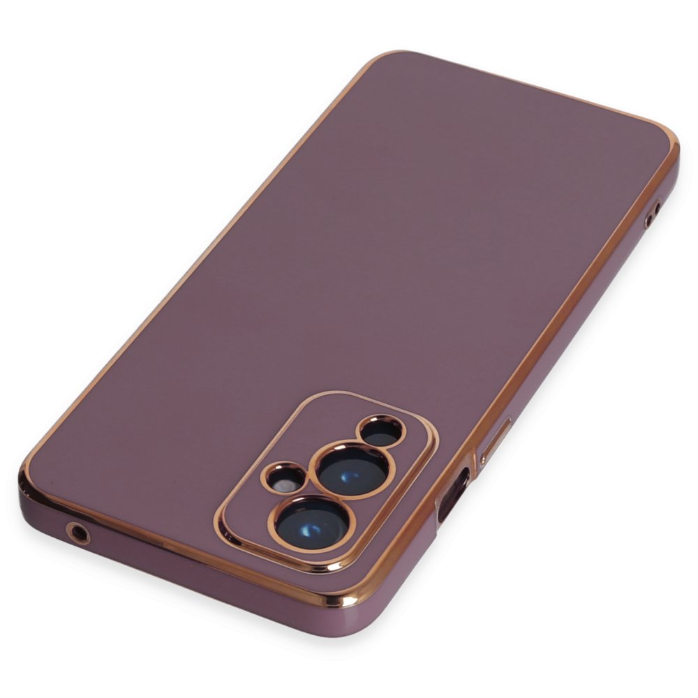  One Plus 9 Kılıf Volet Silikon - Mor