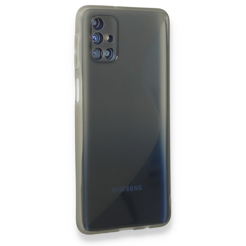  Samsung Galaxy M31S Kılıf S Silikon - Gri