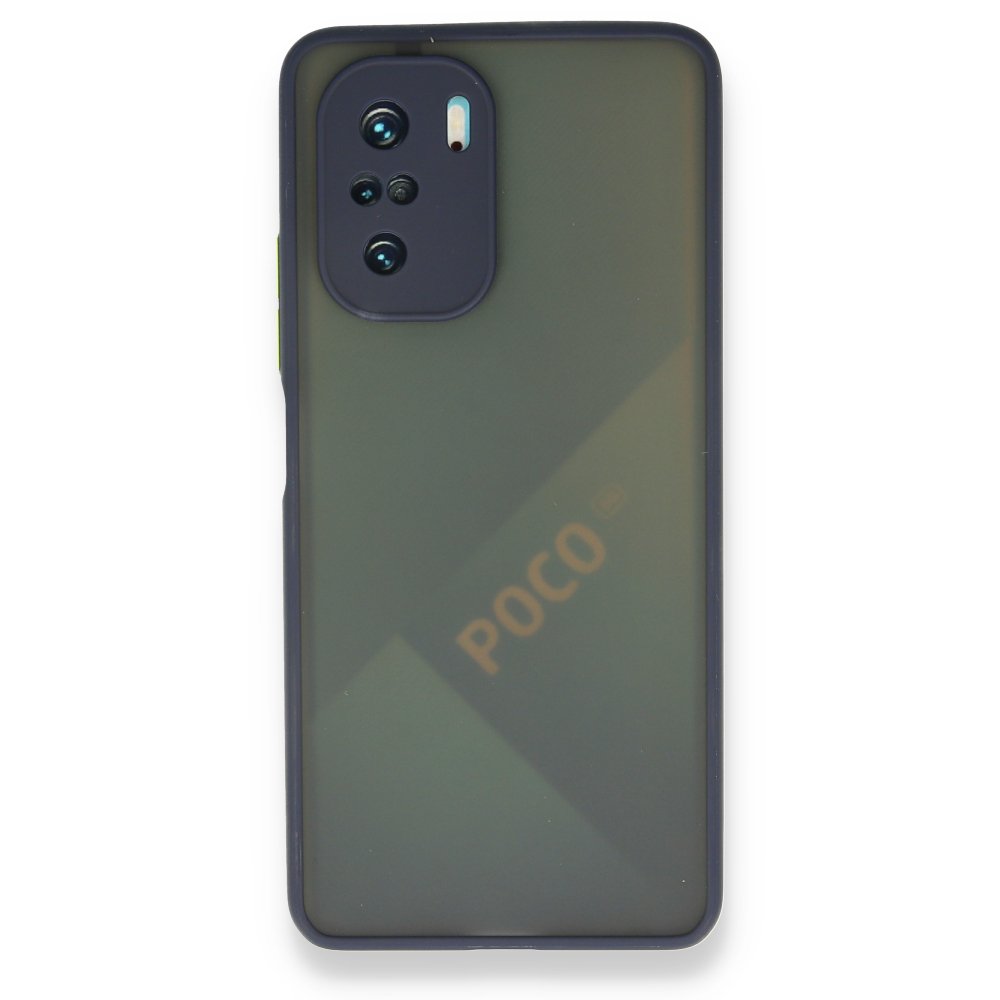  Xiaomi Mi 11i Kılıf Montreal Silikon Kapak - Lacivert
