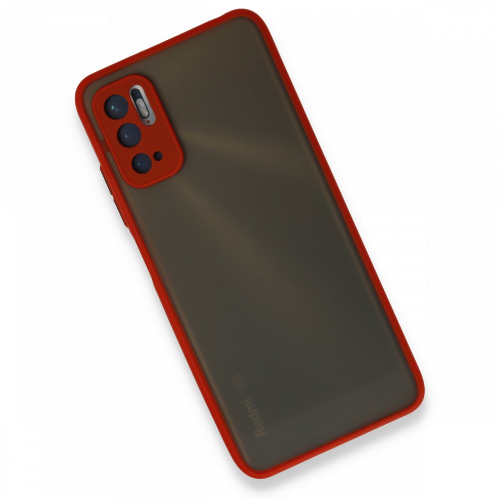 Xiaomi Poco M3 Pro Kılıf Montreal Silikon Kapak - Kırmızı Xiaomi Poco M3 Pro Kılıf Montreal Silikon Kapak - Kırmızı