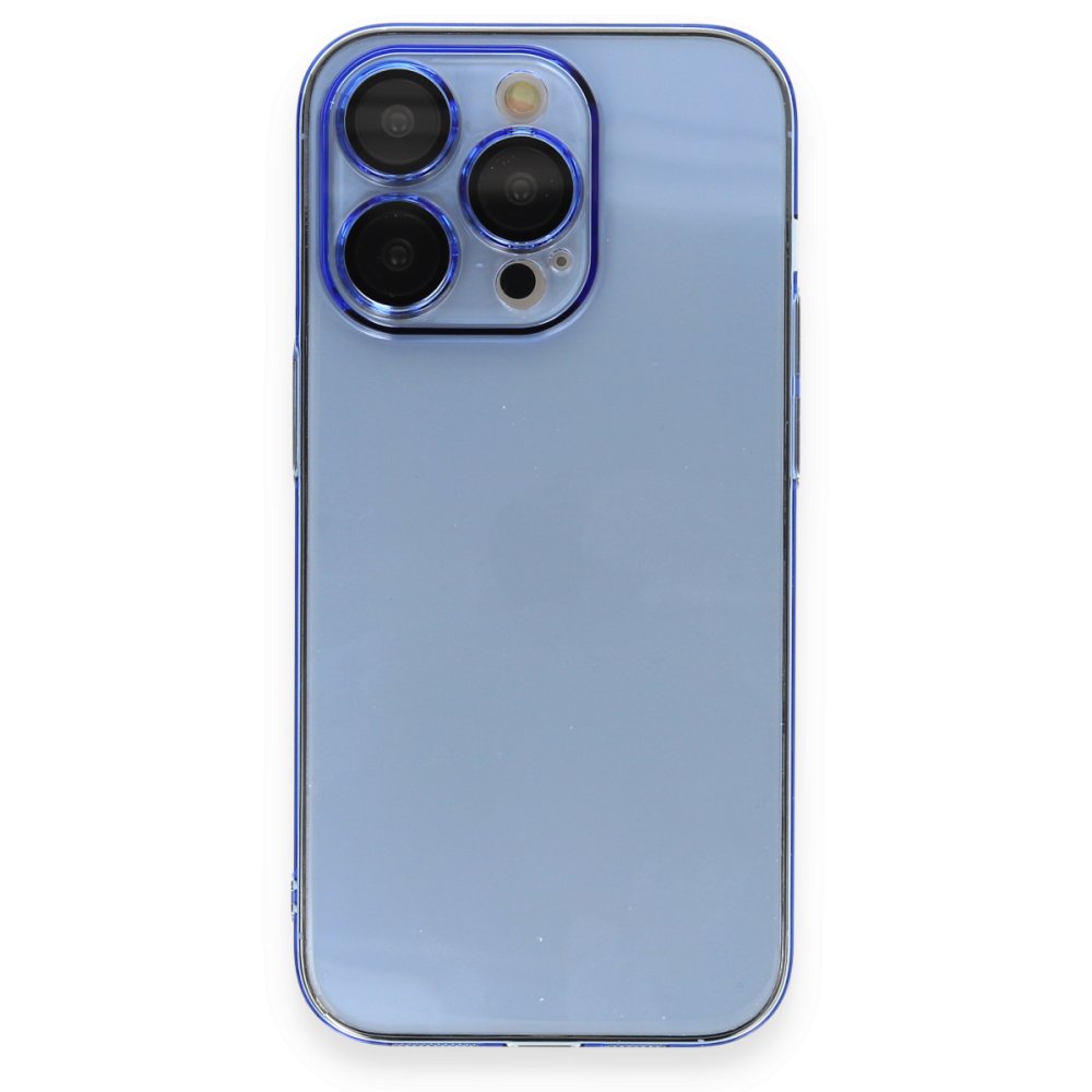 iPhone 13 Pro Max Kılıf Armada Lensli Kapak - Sierra Blue iPhone 13 Pro Max Kılıf Armada Lensli Kapak - Sierra Blue