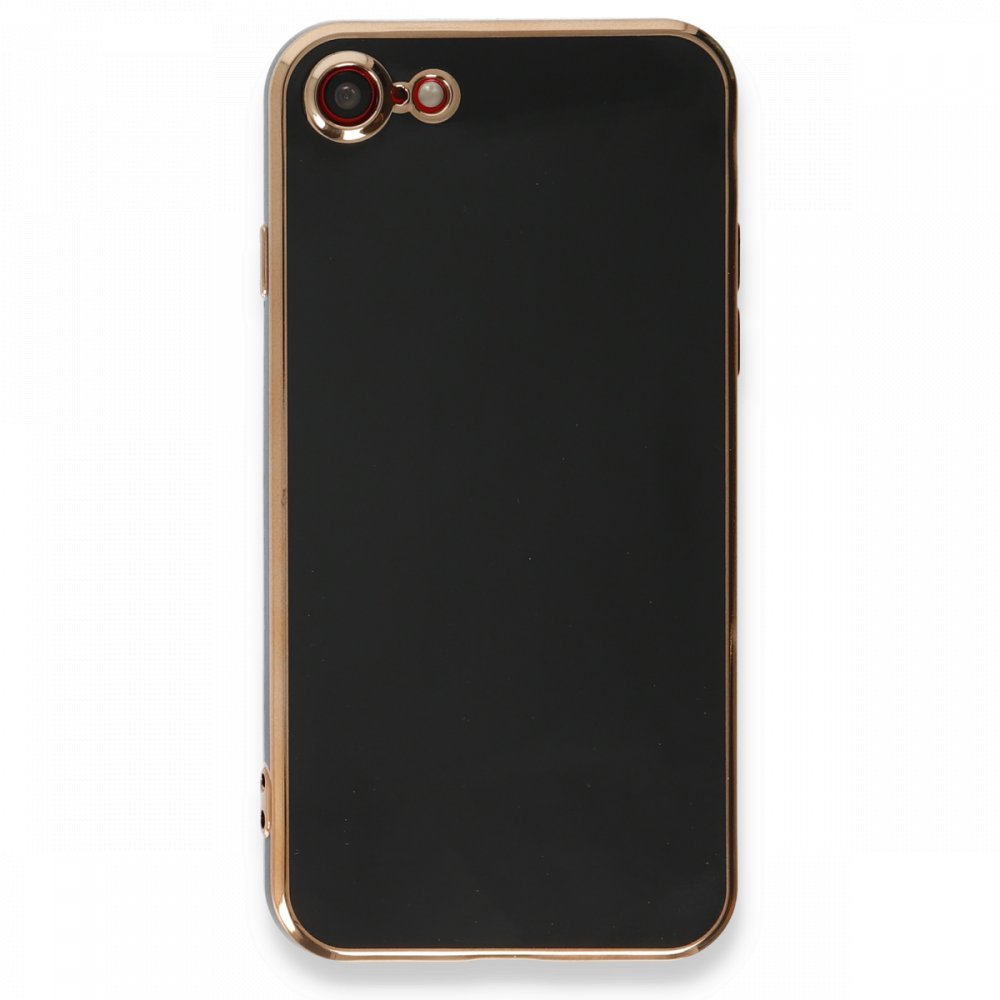 iPhone 8 Kılıf Volet Silikon - Siyah iPhone 8 Kılıf Volet Silikon - Siyah