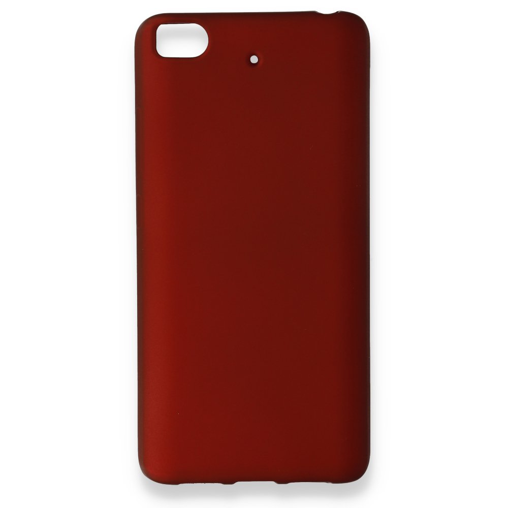  Xiaomi Mi 5S Kılıf First Silikon - Bordo
