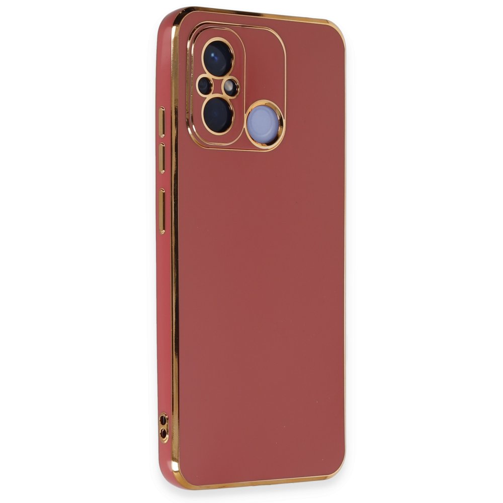 Redmi 12C Kılıf Volet Silikon - Kırmızı