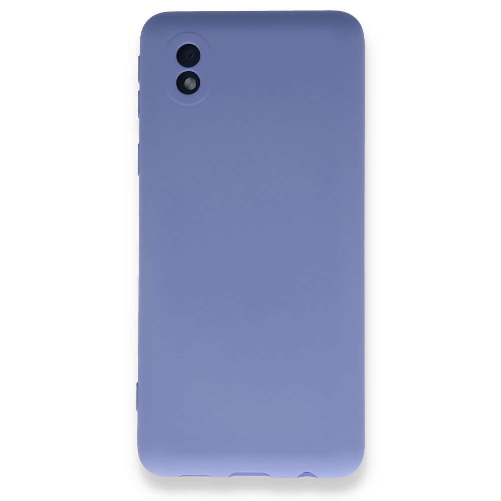  Samsung Galaxy A01 Core Kılıf Nano içi Kadife Silikon - Lila