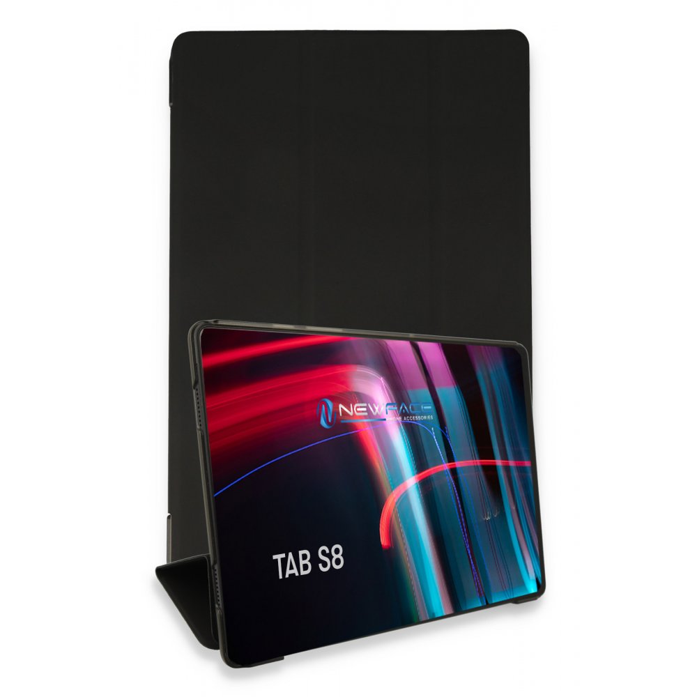  Samsung Galaxy X700 Tab S8 11 Kılıf Tablet Smart Kılıf - Siyah