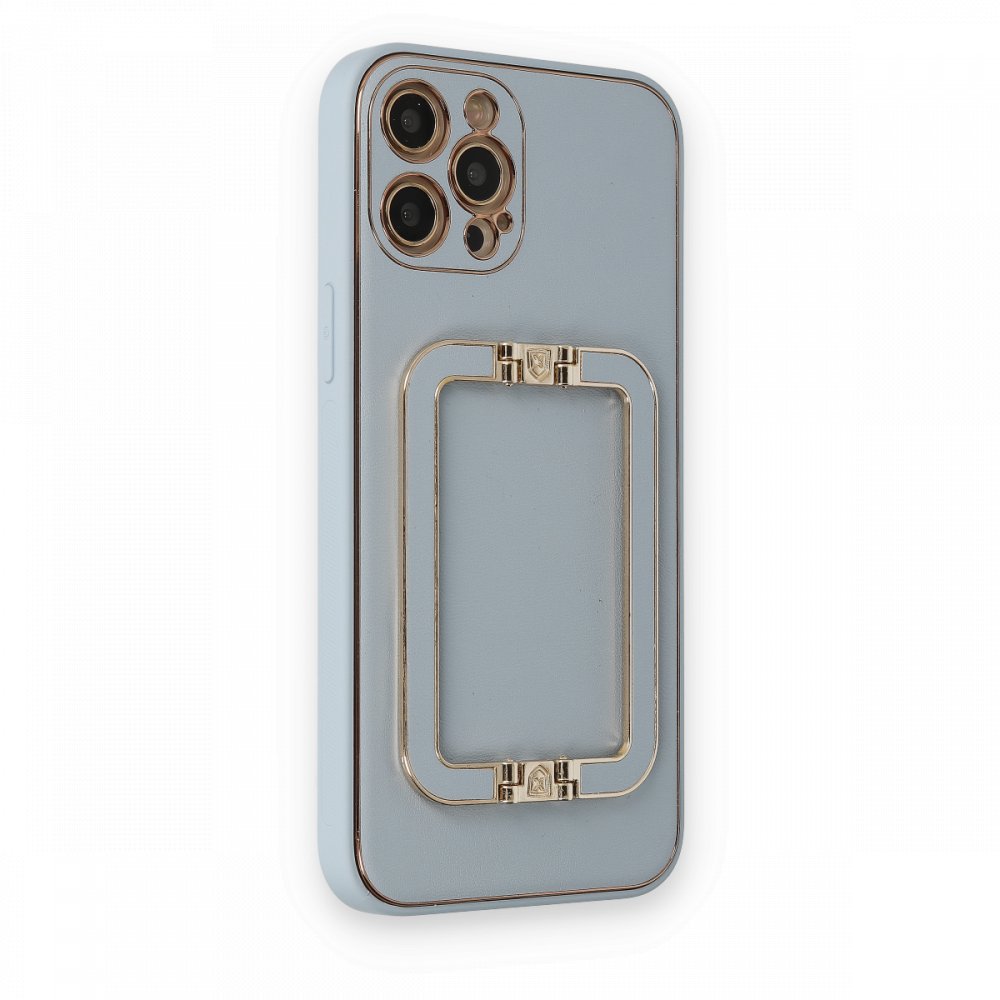  iPhone 12 Pro Max Kılıf Coco Elit Kapak - Turkuaz