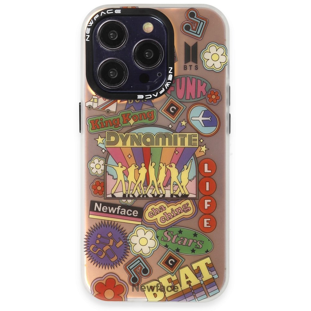  iPhone 14 Pro Kılıf Estoril Desenli Kapak - Estoril - 14