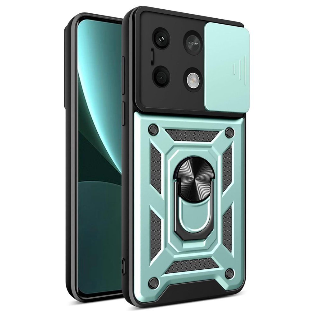Redmi Note 13 5G Kılıf Pars Lens Yüzüklü Silikon - Yeşil Redmi Note 13 5G Kılıf Pars Lens Yüzüklü Silikon - Yeşil