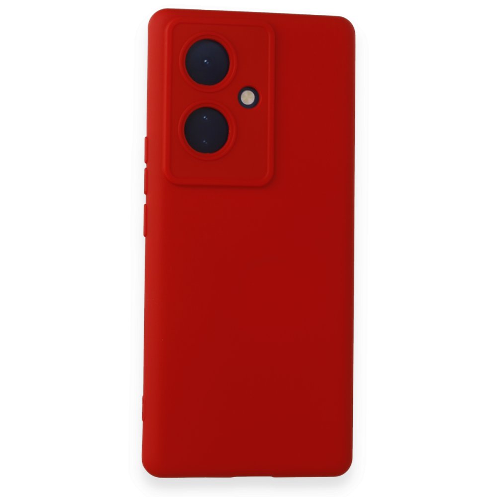 Vivo V29 Lite Kılıf Nano içi Kadife Silikon - Kırmızı Vivo V29 Lite Kılıf Nano içi Kadife Silikon - Kırmızı