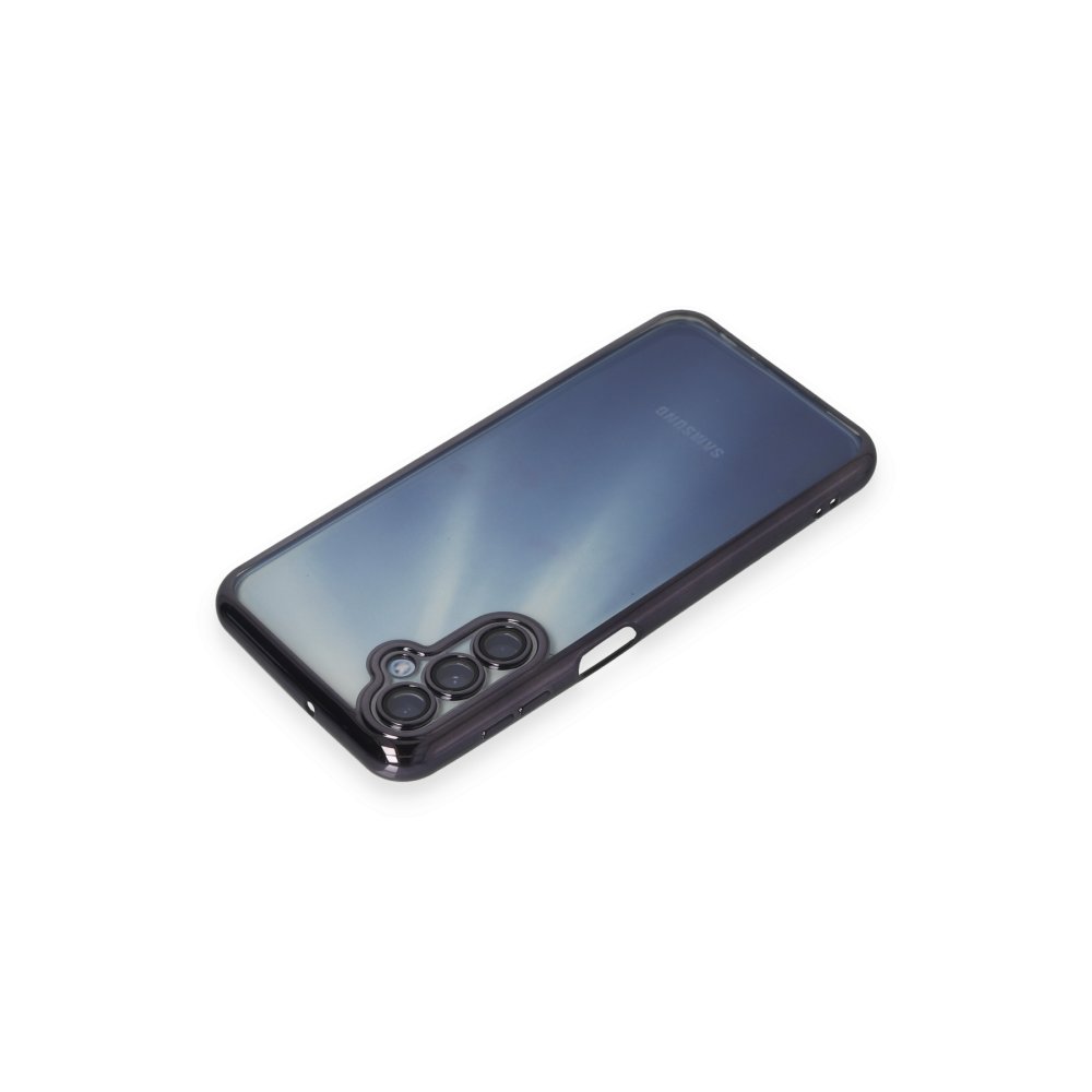 Samsung Galaxy A25 5G Kılıf Razer Lensli Silikon - Mor Samsung Galaxy A25 5G Kılıf Razer Lensli Silikon - Mor