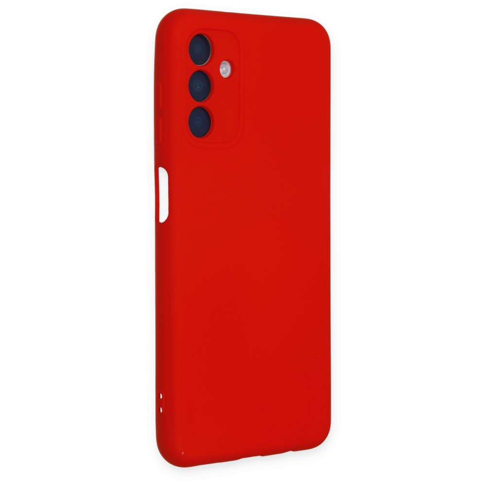  Samsung Galaxy A04S Kılıf Nano içi Kadife Silikon - Kırmızı