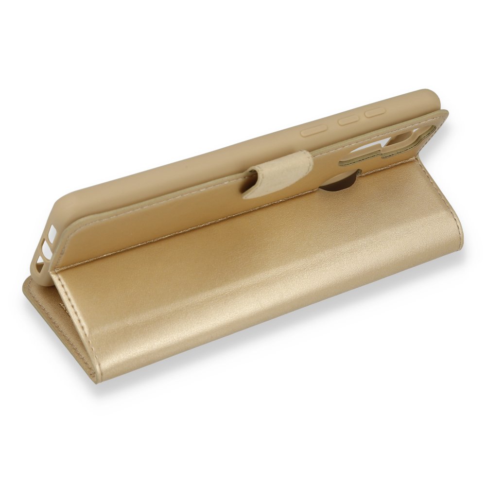  Reeder P13 Blue Max Kılıf Trend S Plus Kapaklı Kılıf - Gold
