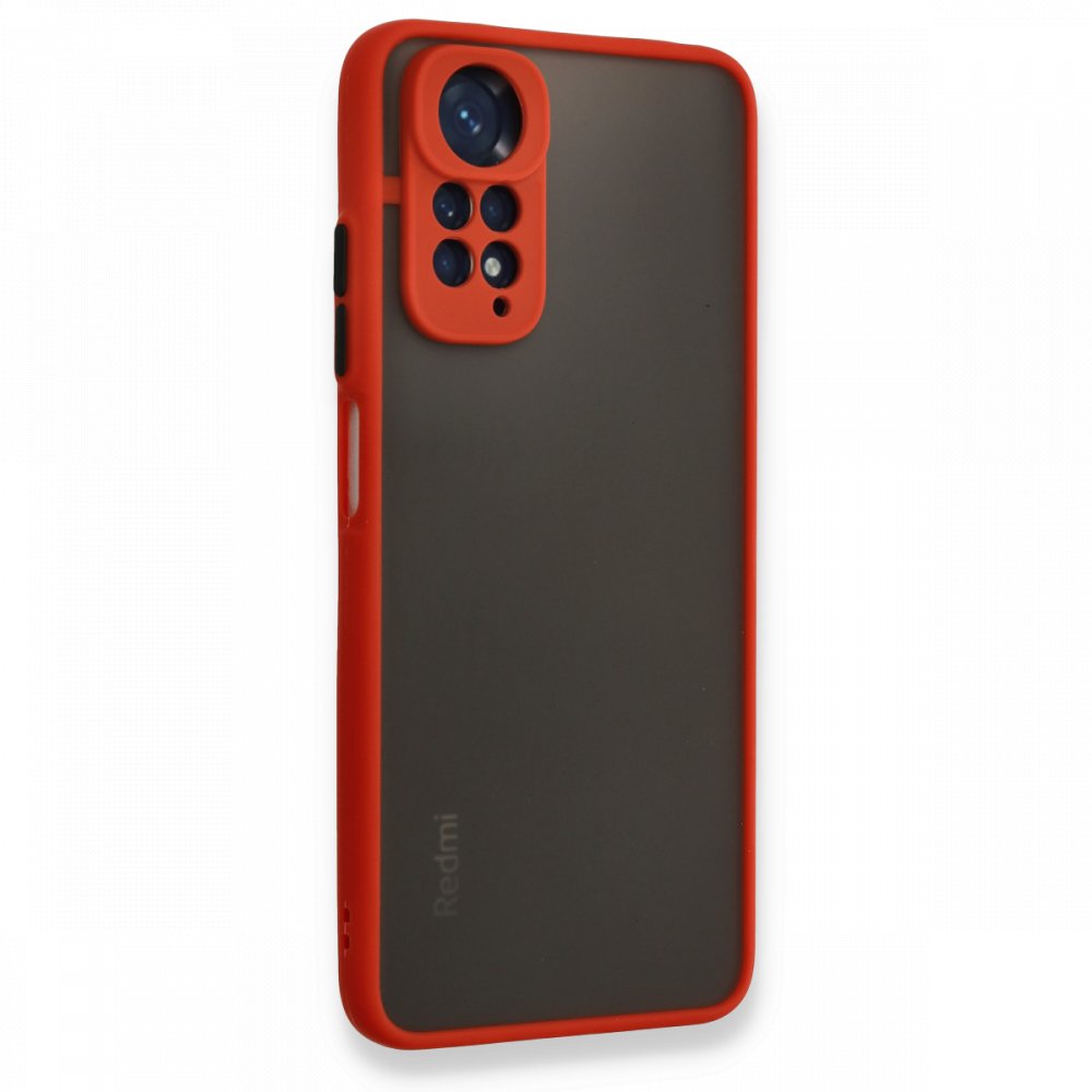 Redmi Note 11 Kılıf Montreal Silikon Kapak - Kırmızı Redmi Note 11 Kılıf Montreal Silikon Kapak - Kırmızı