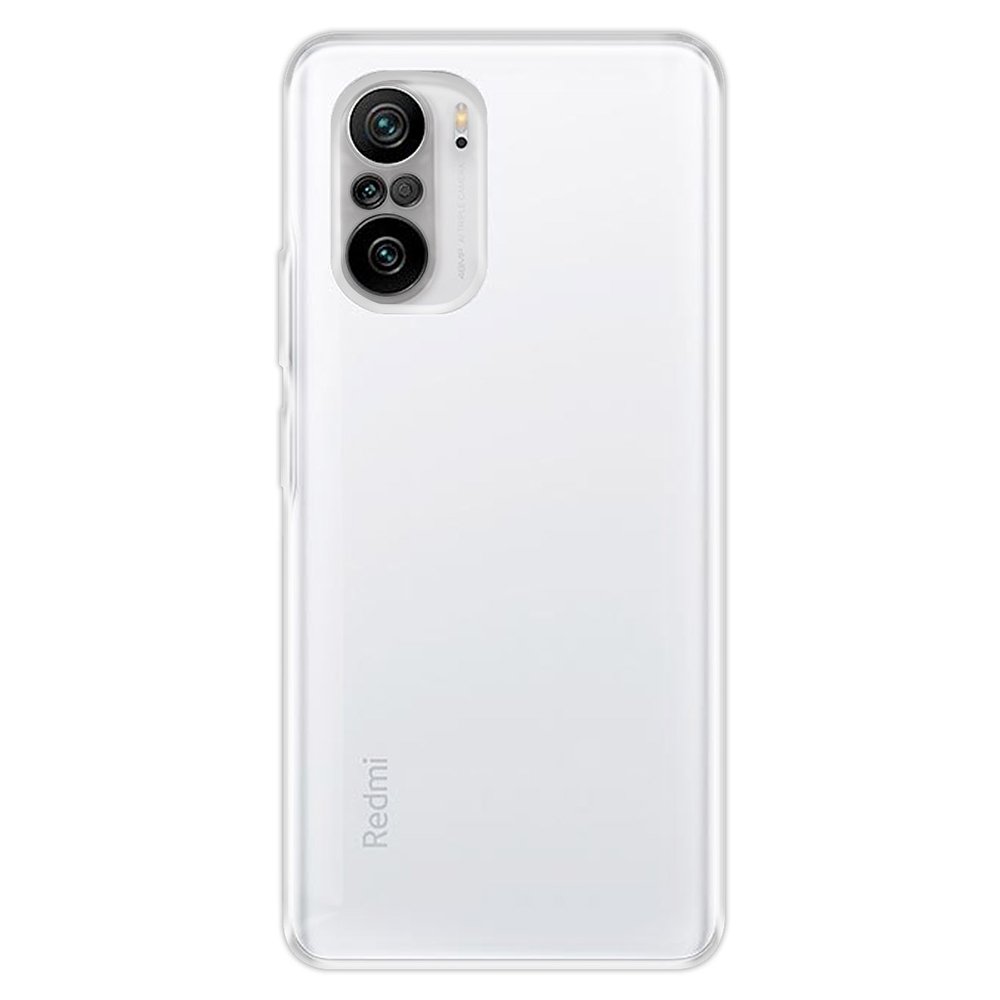 Redmi K40 Kılıf Deluxe 2mm Şeffaf Silikon - Şeffaf