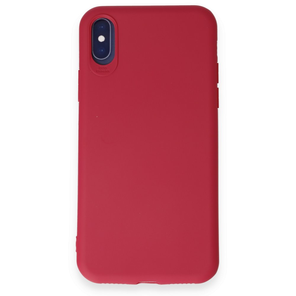 iPhone X Kılıf First Silikon - Fuşya  iPhone X Kılıf First Silikon - Fuşya