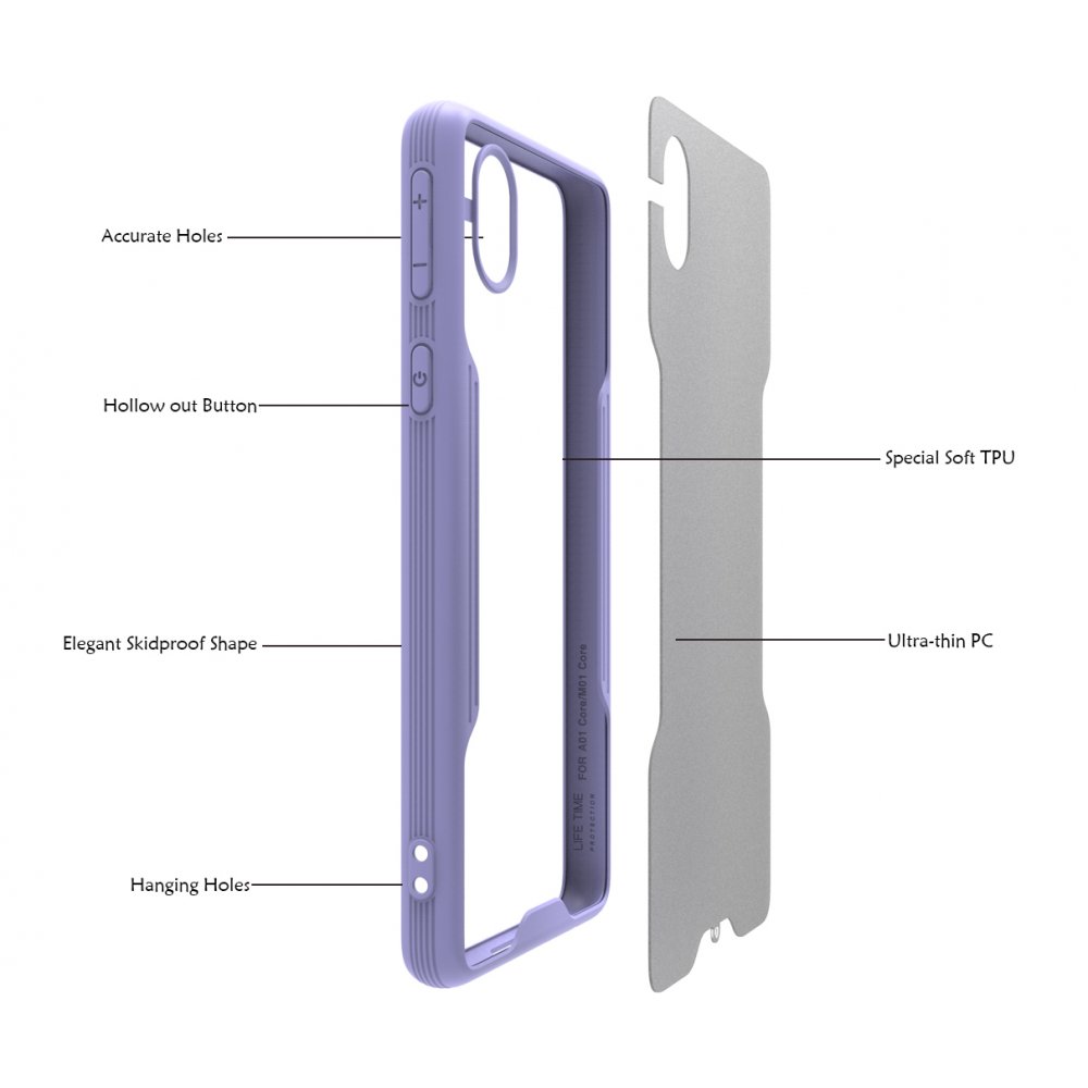 Samsung Galaxy A01 Core Kılıf Platin Silikon - Yeşil Samsung Galaxy A01 Core Kılıf Platin Silikon - Yeşil