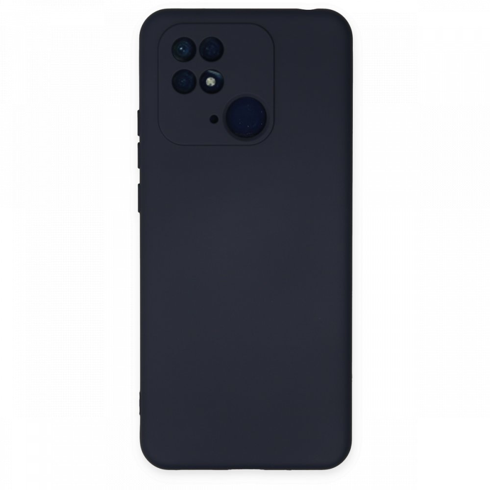 Redmi 10C Kılıf Nano içi Kadife Silikon - Lacivert