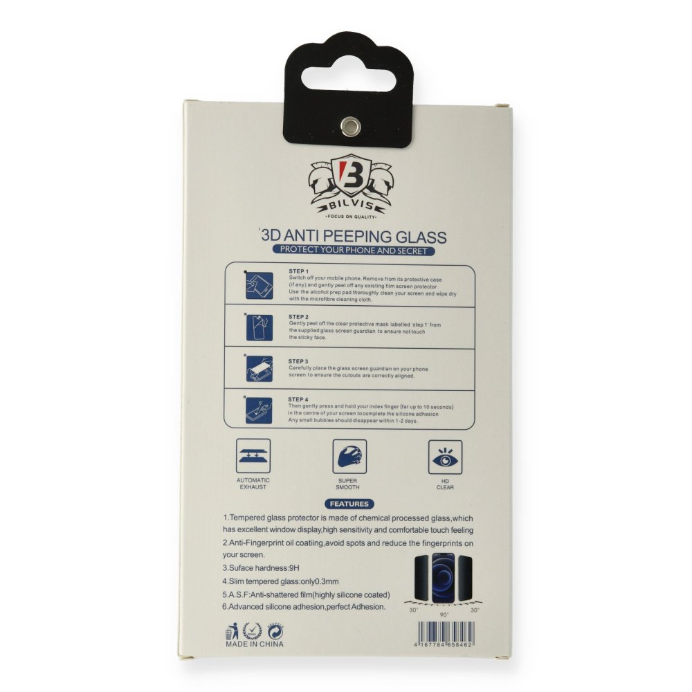  Samsung Galaxy S24 Plus Bilvis Hayalet Cam Ekran Koruyucu