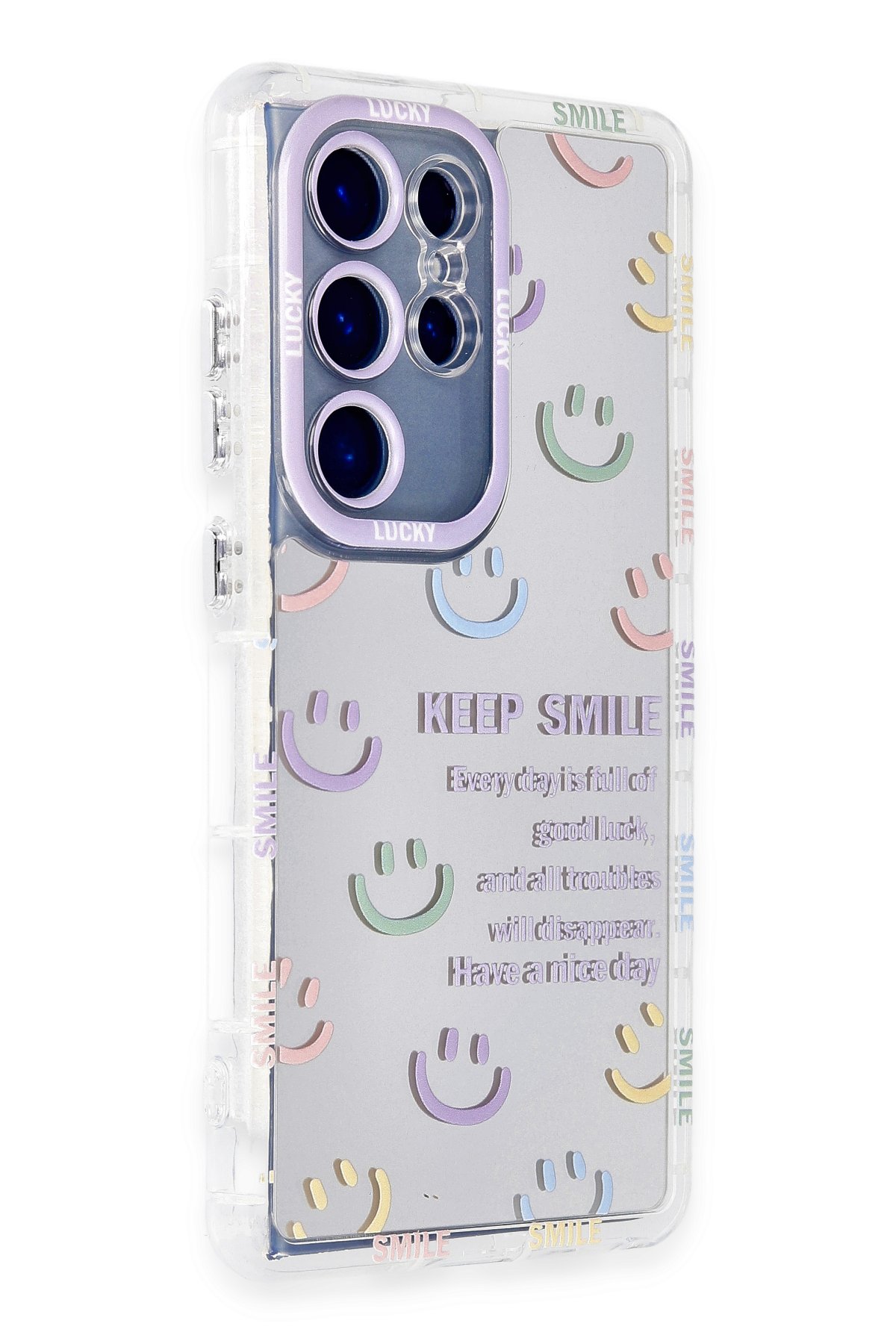  Samsung Galaxy S23 Ultra Kılıf Reflexion Desenli Kapak - Desen 2