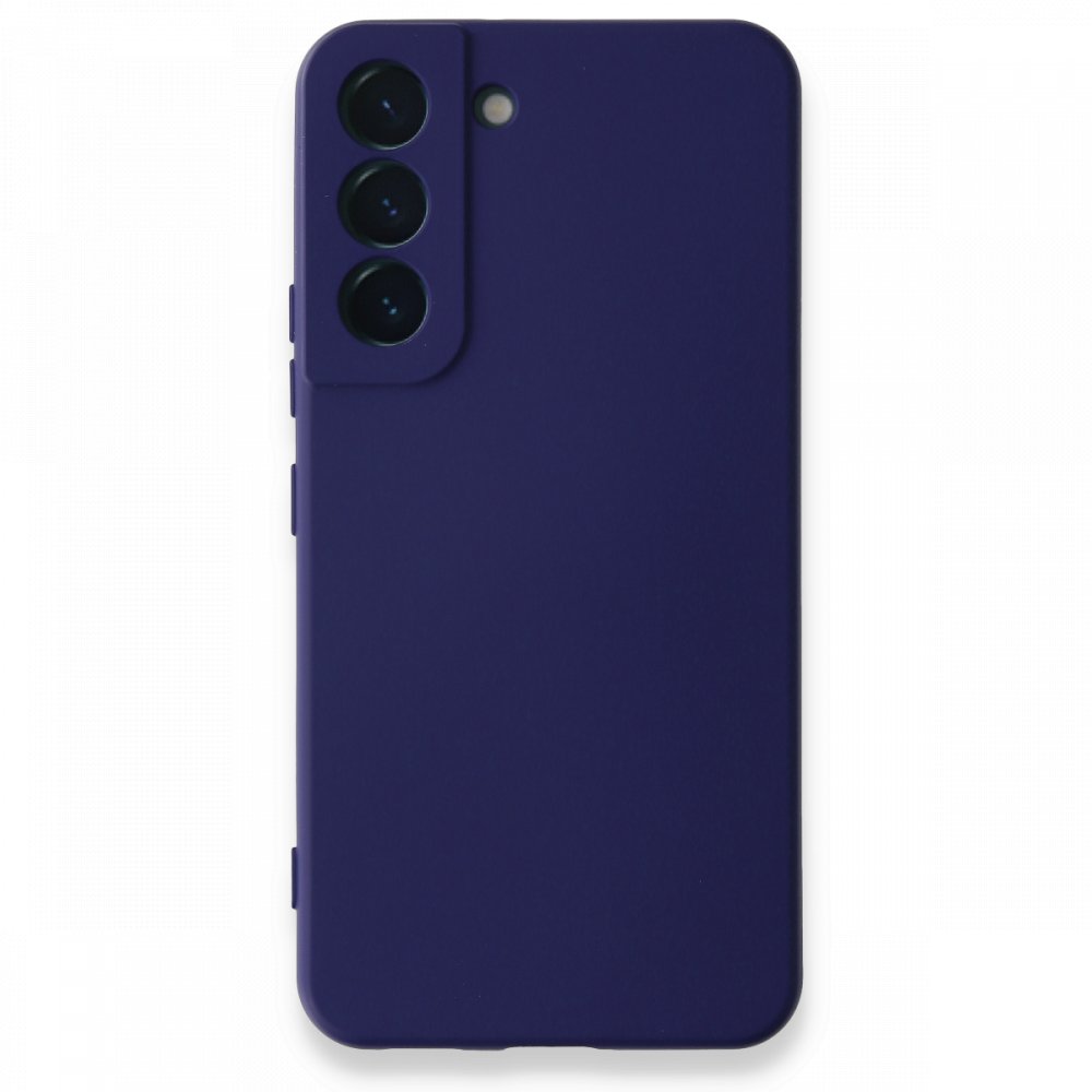 Samsung Galaxy S22 Plus Kılıf Nano içi Kadife Silikon - Mor