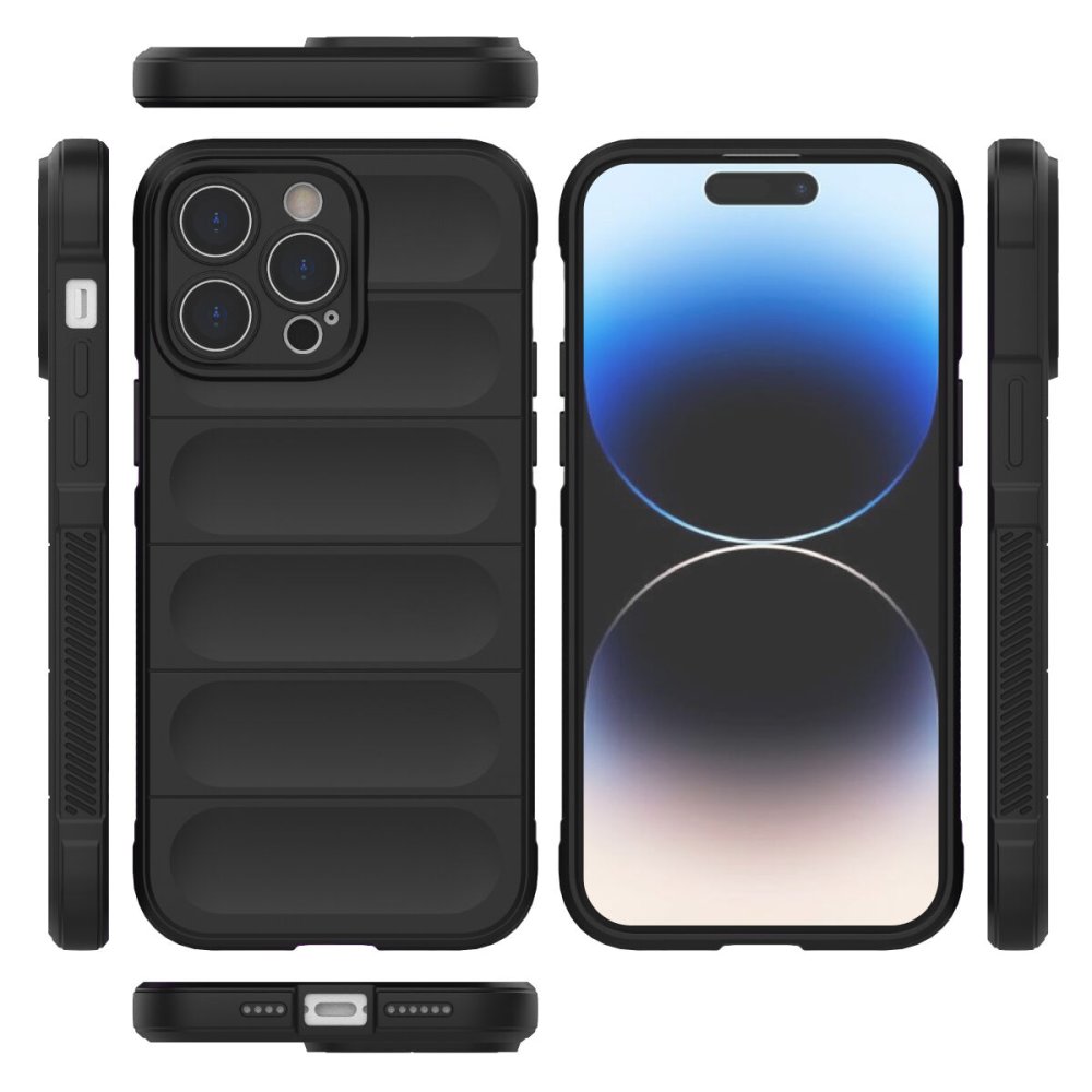  iPhone 14 Pro Kılıf Optimum Silikon - Siyah