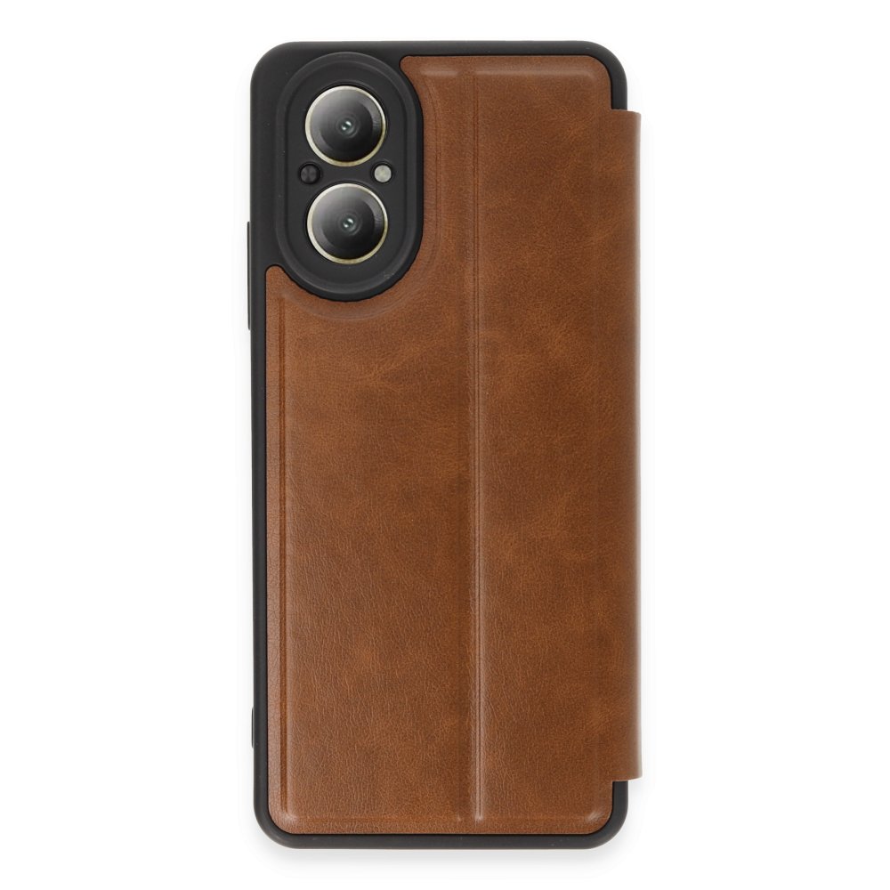 Realme 12 Lite Kılıf Flip Cover - Taba  Realme 12 Lite Kılıf Flip Cover - Taba
