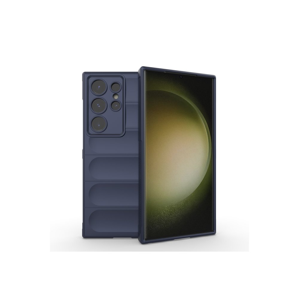  Samsung Galaxy S24 Ultra Kılıf Optimum Silikon - Lacivert