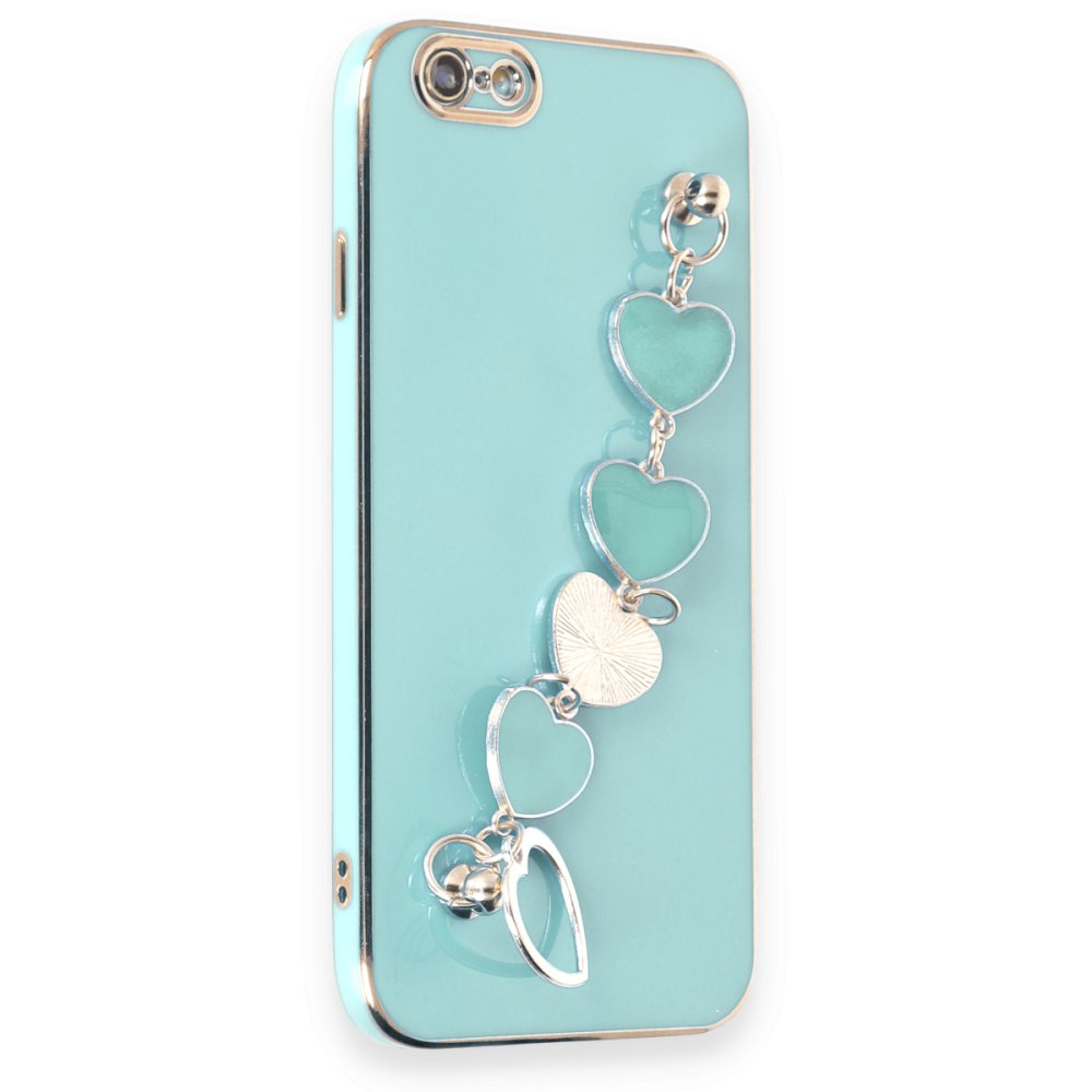  iPhone 6 Kılıf Esila Silikon - Su Yeşili