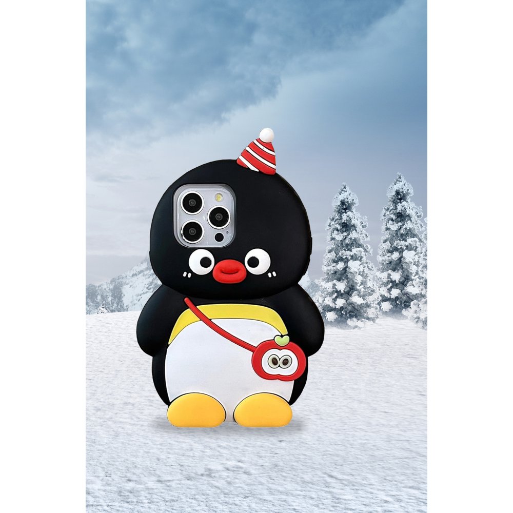 iPhone 15 Kılıf Poky Karakter Silikon Kapak - Desen 12  iPhone 15 Kılıf Poky Karakter Silikon Kapak - Desen 12