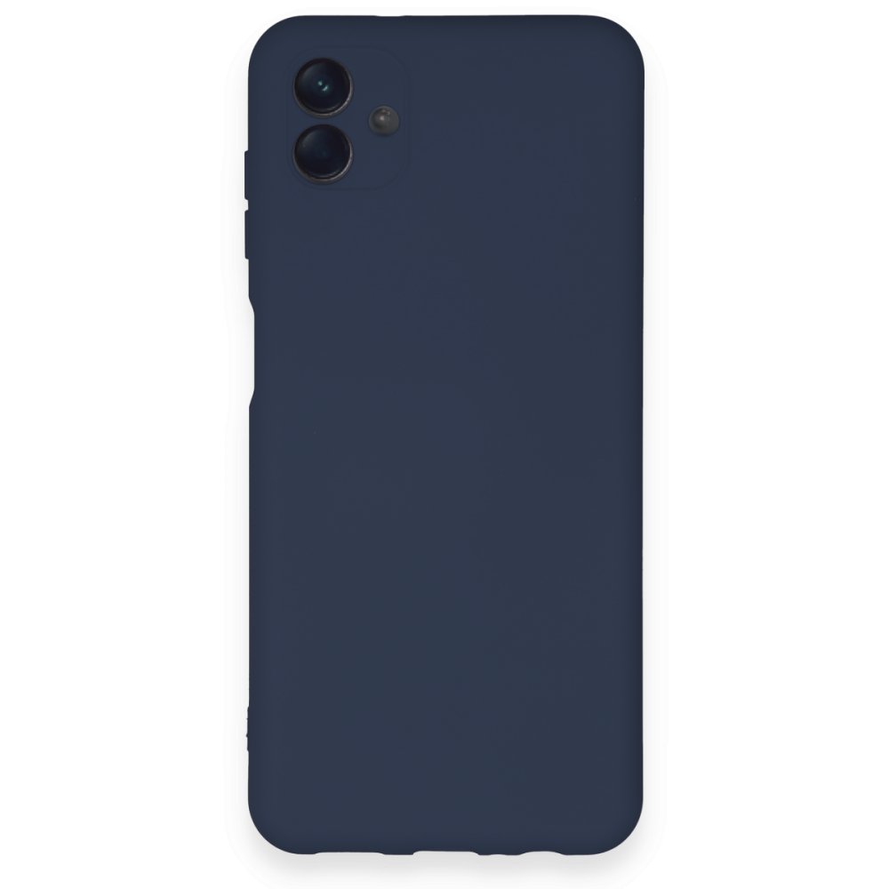  Samsung Galaxy A04E Kılıf Nano içi Kadife Silikon - Lacivert