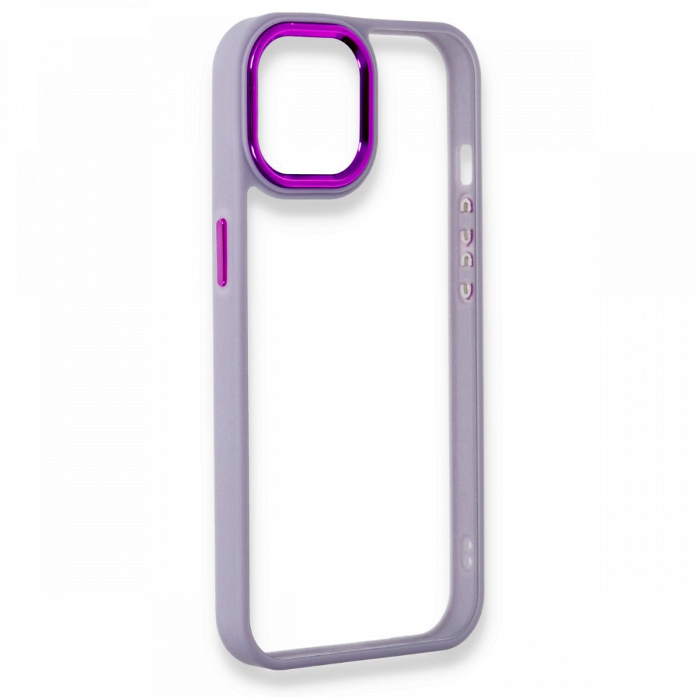 iPhone 14 Plus Kılıf Dora Kapak - Lila  iPhone 14 Plus Kılıf Dora Kapak - Lila