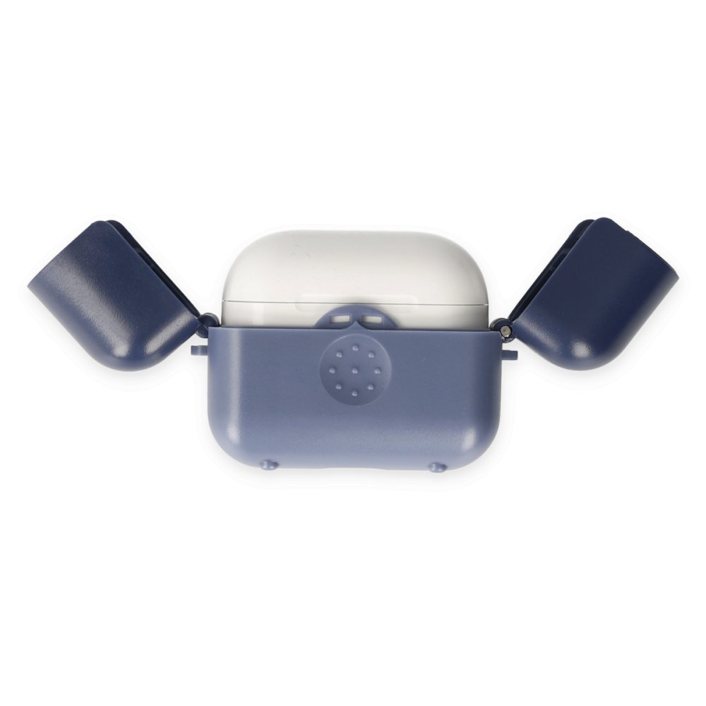 Airpods 3 (3.nesil) Basmalı Kılıf - Mavi-Lacivert Airpods 3 (3.nesil) Basmalı Kılıf - Mavi-Lacivert