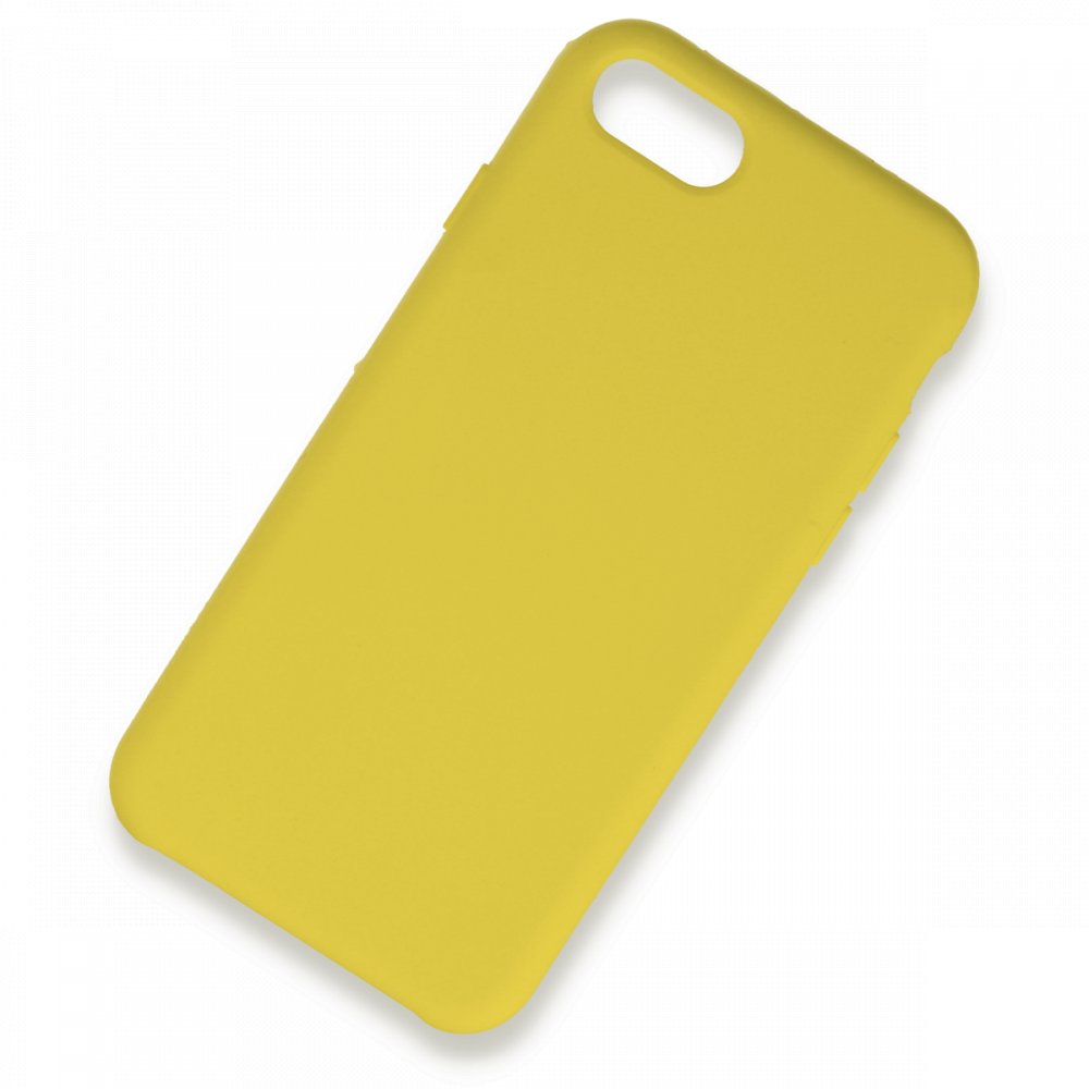  iPhone 8 Kılıf Lansman Legant Silikon - Sarı