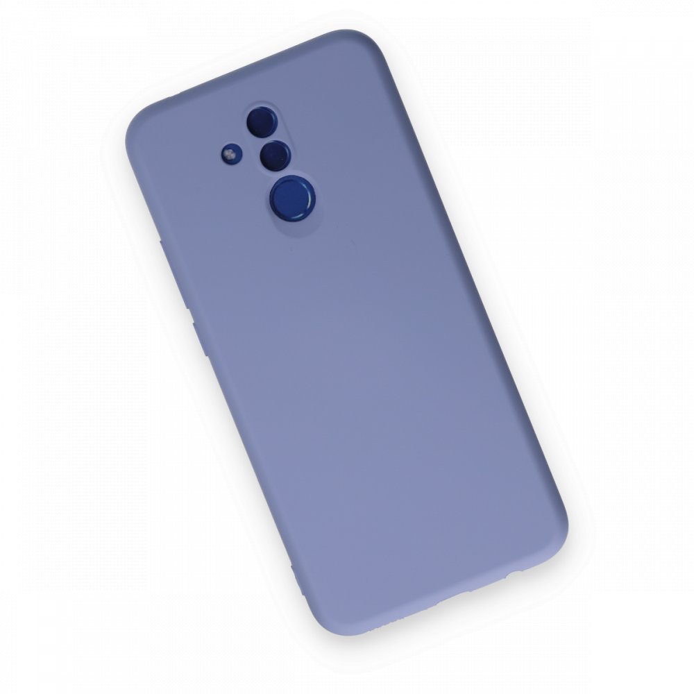 Huawei Mate 20 Lite Kılıf Nano içi Kadife Silikon - Lila Huawei Mate 20 Lite Kılıf Nano içi Kadife Silikon - Lila