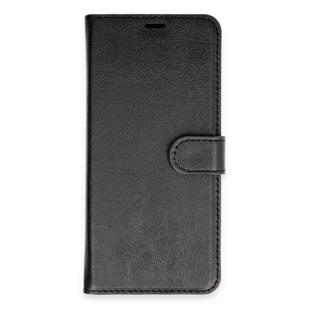  Xiaomi Poco M6 Pro 4G Kılıf Trend S Plus Kapaklı Kılıf - Siyah