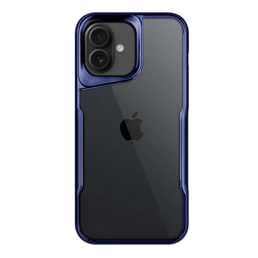  iPhone 16 Plus Kılıf Boyi Silikon Kapak - Lacivert