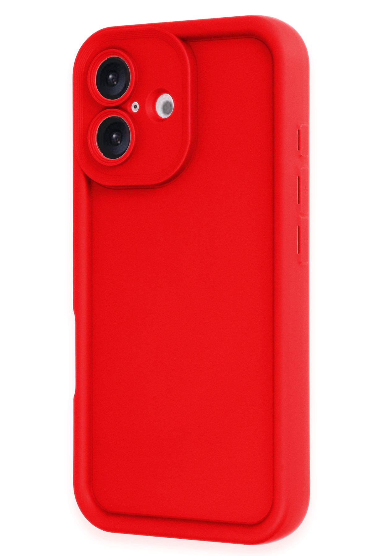  iPhone 16 Kılıf Viera Silikon - Kırmızı