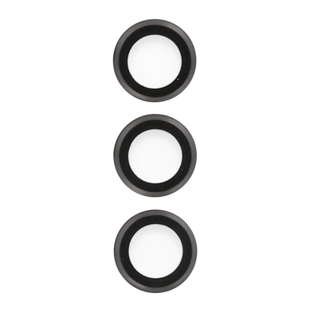  Samsung Galaxy S23 Metal Kamera Lens - Siyah