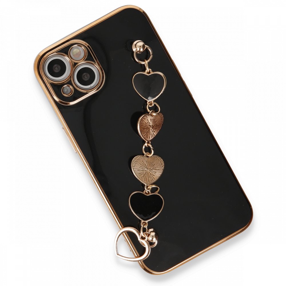  iPhone 13 Kılıf Esila Silikon - Siyah