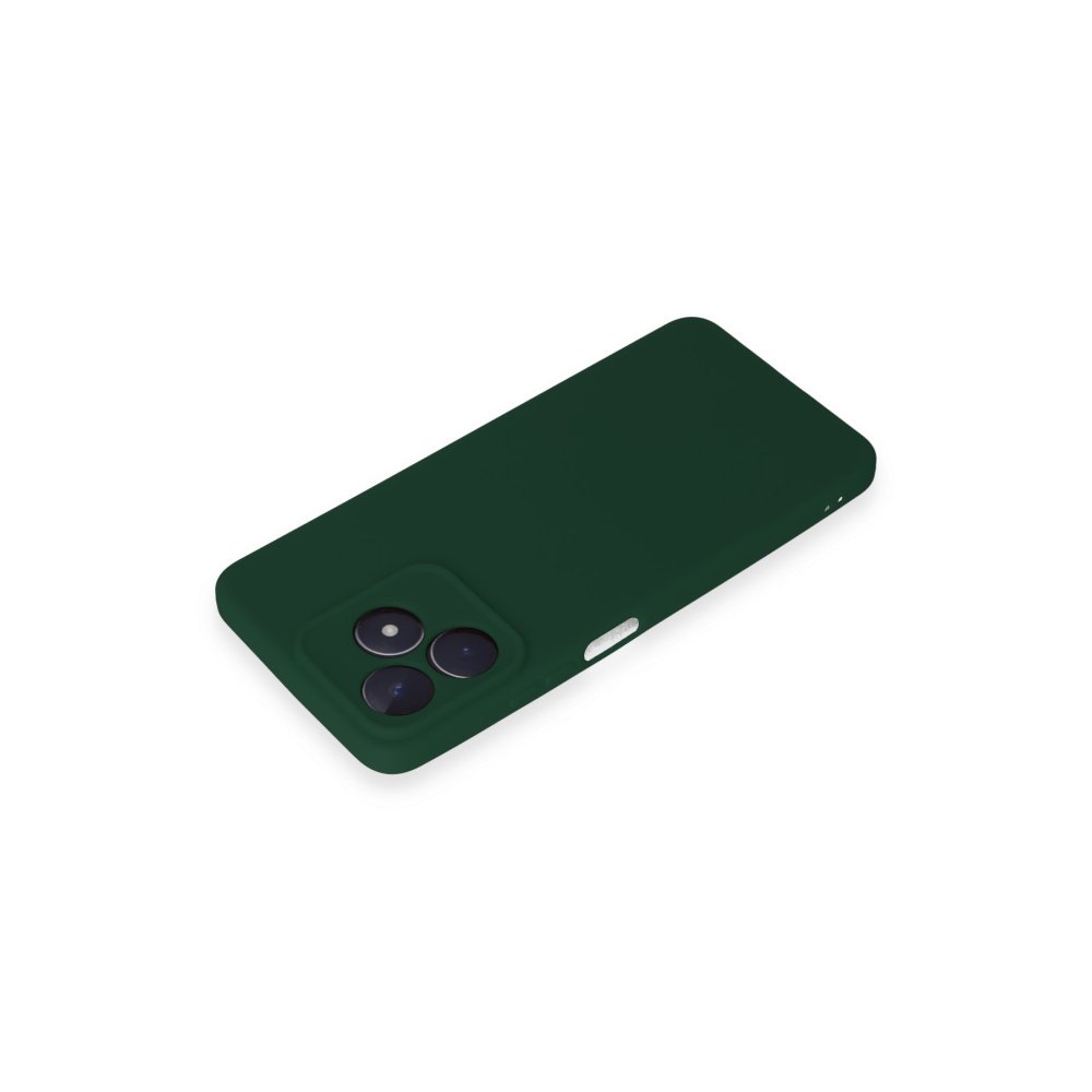Realme Note 50 4G Kılıf First Silikon - Koyu Yeşil Realme Note 50 4G Kılıf First Silikon - Koyu Yeşil