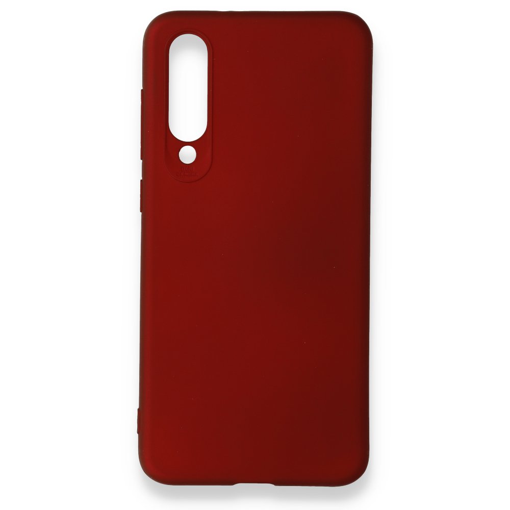 Xiaomi Mi 9 SE Kılıf First Silikon - Bordo  Xiaomi Mi 9 SE Kılıf First Silikon - Bordo